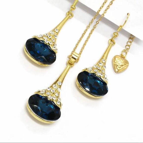 BJ Necklace Earring Set NWT - Picture 2 of 4
